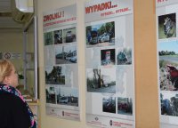 Otwarcie galerii zdjęć w Wojewódzkim Ośrodku Ruchu Drogowego w Radomiu