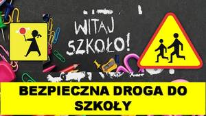 Policjanci z Ostrołęki dbają o bezpieczeństwo uczniów w ramach działań ‘’BEZPIECZNA DROGA DO SZKOŁY’’