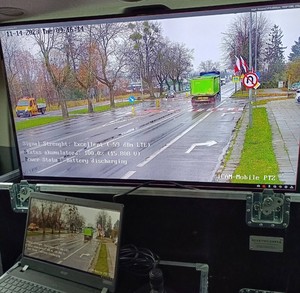 Bezpieczeństwo pieszych w oku kamery – policjantom w zapewnieniu bezpieczeństwa pomagał mobilny system kamer Icam