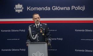Komendant Główny Policji insp. Marek Boroń