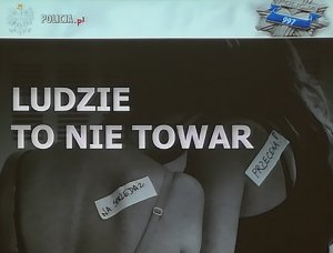Zajęcia w KMP w Ostrołęce z &quot;Terroryzmu&quot; i &quot;Handlu ludźmi&quot; - 2
