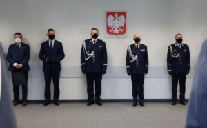 Pożegnanie i powitanie z mazowieckim garnizonem Policji