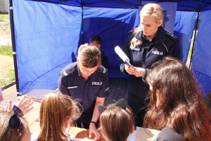 Funkcjonariusze Komendy Miejskiej Policji uczestniczyli w Pikniku Bezpieczeństwa