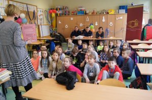 Spotkanie z uczniami Szkoły Podstawowej nr 5 w Siedlcach