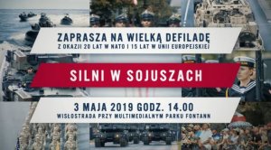 Wielka defilada „Silni w sojuszach” już 3 maja na warszawskiej Wisłostradzie!