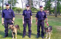Policjanci z Mazowsza wraz z psami służbowymi wzięli udział w Mistrzostwach Kynologicznych Policji
