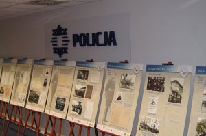 Wystawa „ 100 lat siedleckiej Policji” w Komendzie Miejskiej Policji w Siedlcach