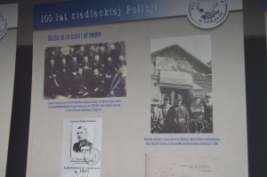 Wystawa „ 100 lat siedleckiej Policji” w Komendzie Miejskiej Policji w Siedlcach