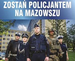 Plakat Zostań Policjantem