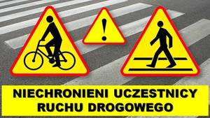 Ogólnopolskie działania Policji na rzecz bezpieczeństwa niechronionych uczestników ruchu drogowego