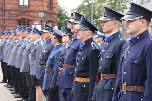 GHR III Okręgu Policji Państwowej Komisariat w Radomiu oraz policjanci KPP w Żyrardowie